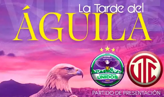 Presentación de Comerciantes Unidos EN VIVO vía Nativa: ver la Tarde del Águila 2026 HOY contra UTC