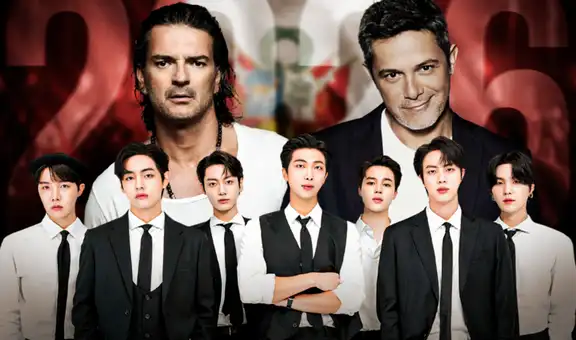 Calendario de conciertos en Perú 2026: fechas, artistas y dónde comprar entradas para BTS, Alejandro Sanz y más famosos internacionales
