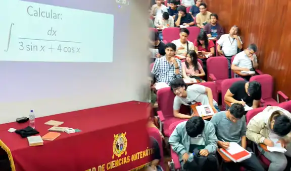 Profesor mexicano deja pensando a alumnos de la UNMSM tras proponer difícil ejercicio en un torneo de cálculo: “Los hice volar”