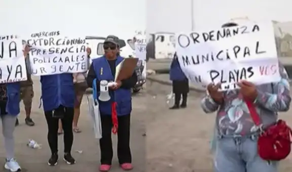 Comerciantes son extorsionados en Playa Venecia: les cobran hasta S/ 2.000 por semana para dejarlos trabajar