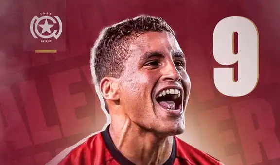 Alexander Succar sorprende al fichar por Nejmeh SC de Líbano y hará dupla con exjugador de la Liga 1