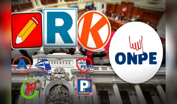ONPE gastará S/29 millones para la franja electoral de Perú Libre, Fuerza Popular y otros 6 partidos del Congreso
