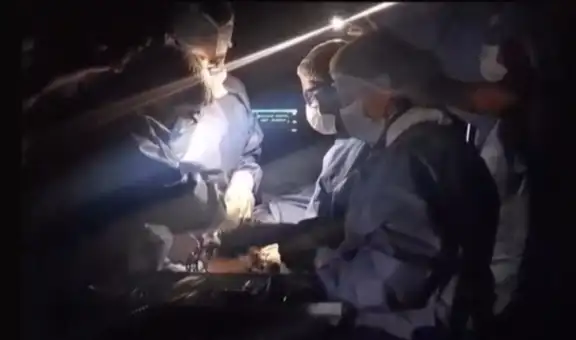 Operan a oscuras: médicos denuncian apagón en el Hospital del Niño en Breña y afectación en la UCI de Pediatría