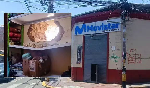 Tacna: ladrones hacen forado en galería para robar equipos y bienes valorizados en 40 mil soles