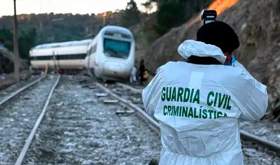 Investigación apunta a fractura de carril como causa del accidente ferroviario que dejó 45 muertos en España