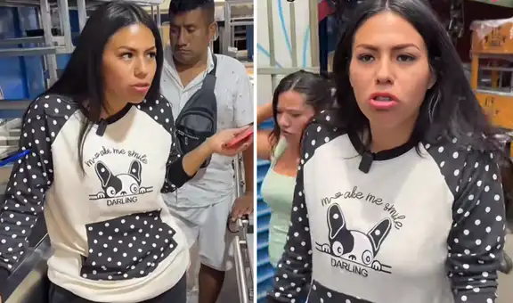 Tiktoker Moca se indigna con comerciante tras pedido de rebaja por publicidad: "A S/100 no te voy a dejar un video, imposible"