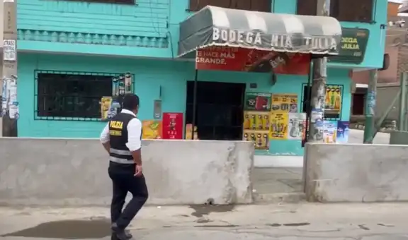 Bodeguero queda gravemente herido al intentar retirar un artefacto explosivo de su negocio en Chaclacayo