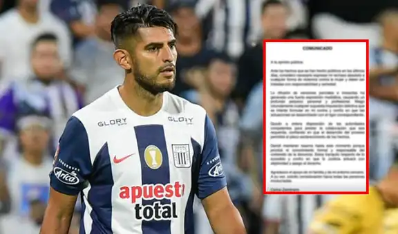 Carlos Zambrano rechaza acusación en su contra: "Estoy tranquilo respecto a lo sucedido"