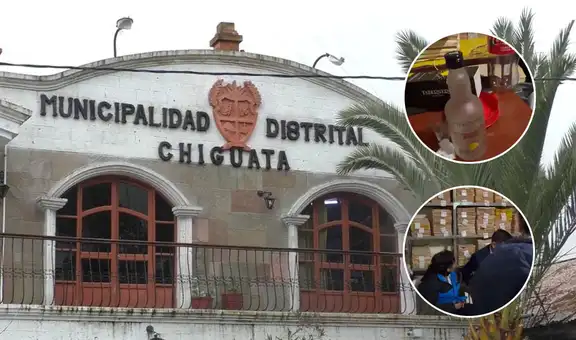 Arequipa: graban a funcionarios de la Municipalidad de Chiguata en presunto estado de ebriedad dentro de oficinas