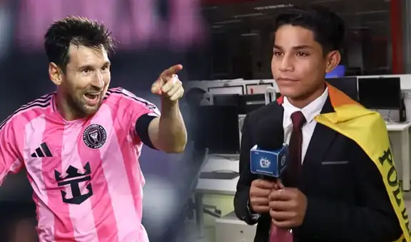 Pol Deportes cumplirá su sueño de conocer a Lionel Messi: será embajador en el Alianza Lima vs Inter Miami por la Noche Blanquiazul