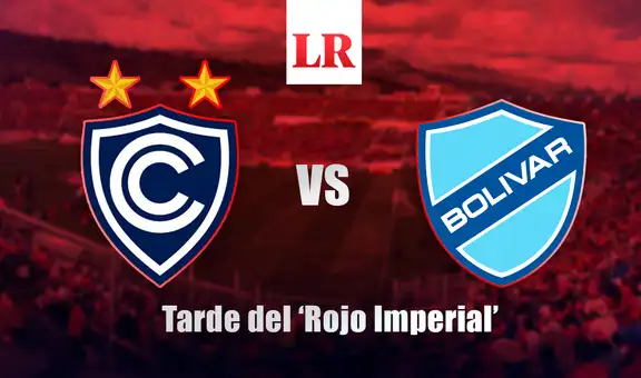 Cienciano vs Bolívar EN VIVO: ¿a qué hora y en que canal ver la Tarde del Rojo Imperial 2026?