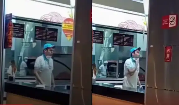 Trabajador colombiano de comida rápida explota en plena jornada laboral delante de clientes: ''Estoy aburrido de cómo me humillan''