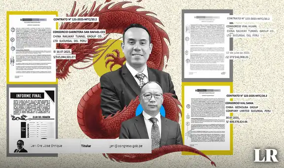 En el gobierno de Jerí contrataron a empresas chinas por S/1.400 millones