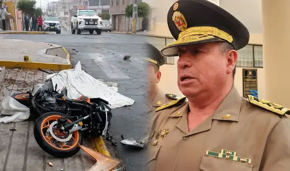 Intervención policial por dos pasajeros en moto termina en accidente fatal en Arequipa, pese a que norma no está vigente
