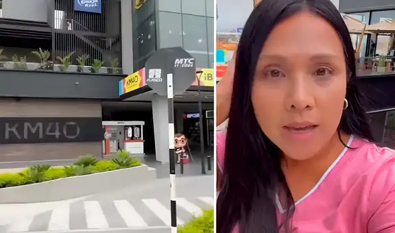 Tula Rodríguez muestra cuál es la situación del mall 'KM 40' de Jefferson Farfán tras su visita: "A César lo del César"
