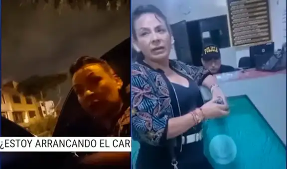 Congresista Kira Alcarraz falta el respeto a efectivo PNP: su chofer fue detenido por dosaje etílico positivo