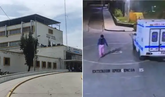 Interna embarazada burla custodia del INPE y se fuga del Hospital Regional de Arequipa durante atención médica