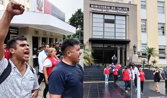 Cerca de 20.000 trabajadores de la salud anuncian paro en Lima por despidos y falta de presupuesto