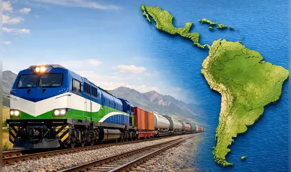 El proyecto ferroviario que unirá 5 países de América Latina y conectará 2 océanos: facilitará exportaciones a Asia y Europa