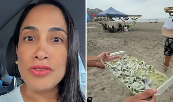 Nelly Rossinelli cuenta que pasó mal momento en playa exclusiva de Perú: "Me dio una cólera"