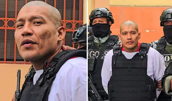 Erick Moreno, alias el ‘Monstruo’, será recluido a la Base Naval del Callao EN VIVO: así fue su traslado