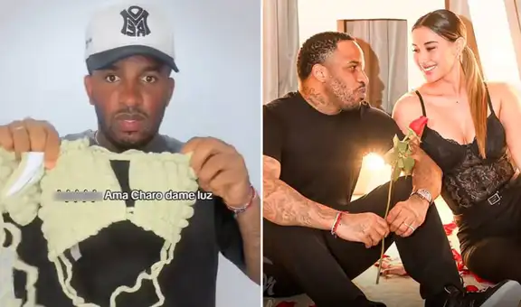 Jefferson Farfán sorprende al ayudar a Xiomy Kanashiro a vender su emprendimiento en vivo: "Ya ven que sí trabajo también"