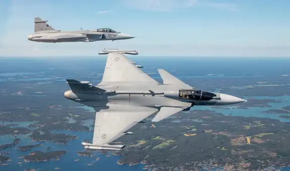 Contraloría de Colombia reporta que la compra de 17 cazas suecos Gripen fue la mejor elección