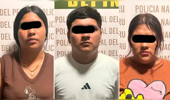 Trujillo: intervienen a tres presuntos extorsionadores en el distrito de El Porvenir