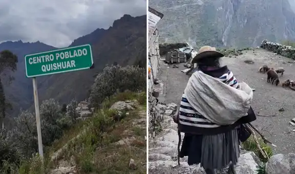 El misterioso pueblo de Quishuar: una pequeña civilización con solo tres habitantes que vive en lo más profundo de los Andes