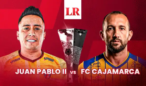 ¿A qué hora juega Juan Pablo II vs FC Cajamarca, con Christian Cueva y Hernán Barcos, por la Liga 1?