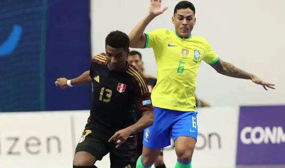 Perú perdió contra Brasil en semifinales de la Copa América de Futsal: jugará por el tercer puesto