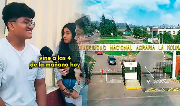 Postulante de la UNALM que vive en Chiclayo viajó 12 horas para no perder su examen de admision: "Llegué a las 4 a.m."