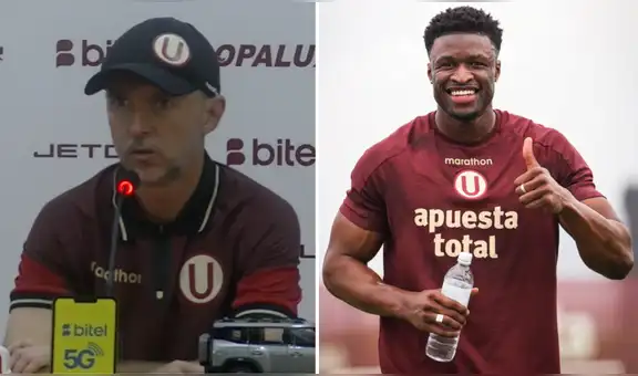 Javier Rabanal se refirió sobre la ausencia de Sekou Gassama en debut de Universitario: "Dentro de 2 a 3 semanas podría estar"