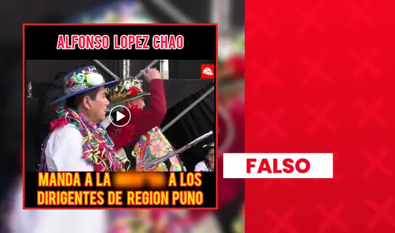 Alfonso López Chau NO insultó a dirigentes de Puno: clip editado saca de contexto sus declaraciones