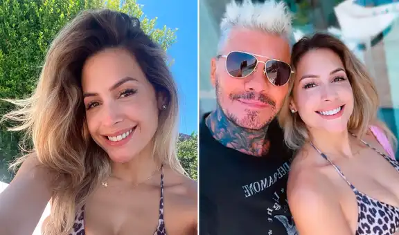 Milett Figueroa reaparece con Marcelo Tinelli en una piscina y descartan ruptura: “Con mi amor”