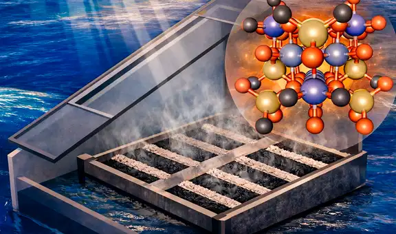 Científicos de Corea del Sur diseñan un evaporador solar que logra convertir el agua de mar en agua potable sin electricidad