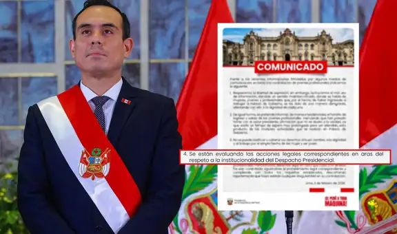 Presidencia amenaza con denunciar a periodistas por investigar órdenes a favor de amigas de Jerí, pero luego retrocede