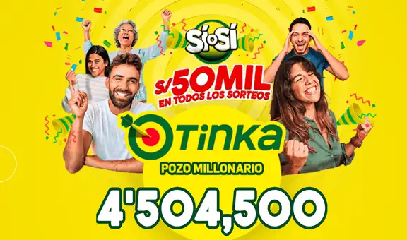 Sorteo de La Tinka HOY miércoles 4 de febrero de 2026: premios, jugada ganadora y Pozo Millonario