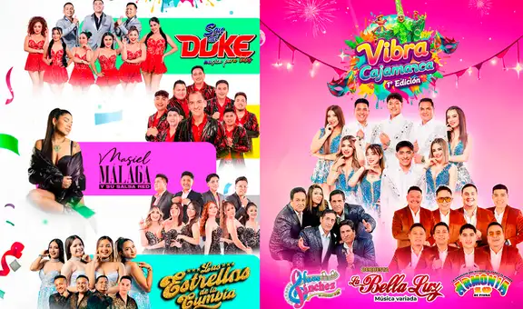 Carnaval de Cajamarca 2026: cuándo es y dónde comprar entradas para conciertos, fiestas y eventos del 14 al 18 de febrero con La Bella Luz, Son del Duke, Armonía 10 y más