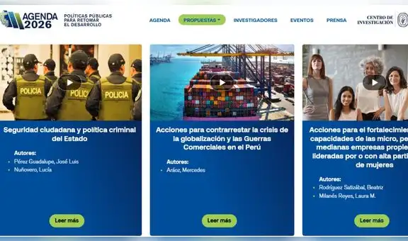 Universidad del Pacífico presenta 15 propuestas de políticas públicas para el próximo gobierno