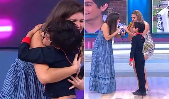 Nataniel Sánchez conoce por primera vez al hijo de Erick Elera y Laura Huarcayo reacciona: "Pudo haber sido tu hijo"