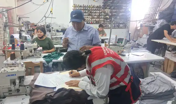 Operativo en Gamarra expone caso de menor en presunto trabajo forzoso: "Ha estado realizando labores inapropiadas"