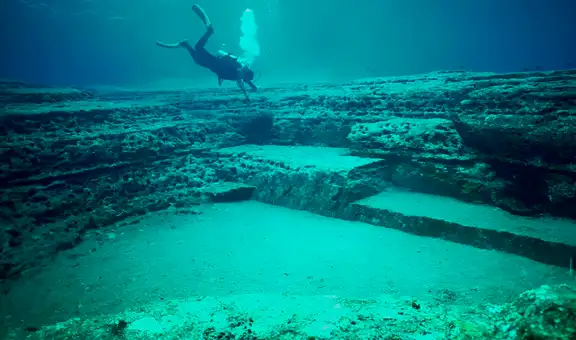 La formación submarina que parece una ciudad antigua y desafía a arqueólogos desde hace casi 40 años