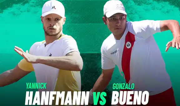 [DirecTV, En Vivo] Perú vs Alemania HOY por la Copa Davis 2026: Gonzalo Bueno juega ante Yannick Hanfmann