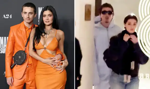 Timothée Chalamet es captado saliendo de hotel con mujer y desata rumores de infidelidad a Kylie Jenner