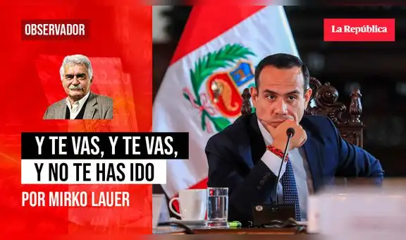 Y te vas, y te vas, y no te has ido