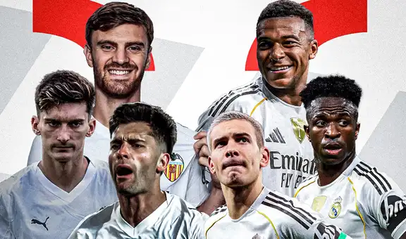 Alineaciones de Real Madrid vs Valencia EN VIVO: juegan HOY LaLiga de España vía DSports