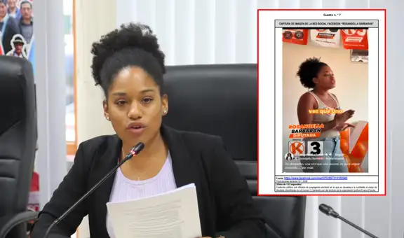 Rosangella Barbarán habría infringido la neutralidad electoral, advierte informe de fiscalización del JEE