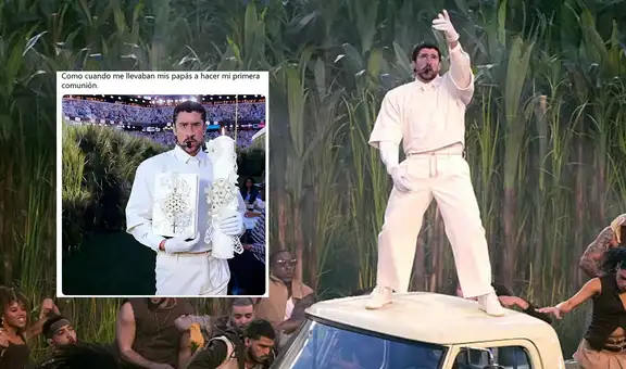 Bad Bunny en el show del Super Bowl 2026: usuarios reaccionan con divertidos memes tras fiesta latina en California