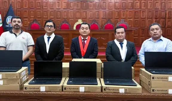 Corte de Tumbes renueva el parque informático del Módulo Penal